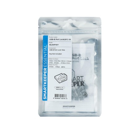 SmartKeeper Port Blocker Usb Type-B Grey - BL04P1GY